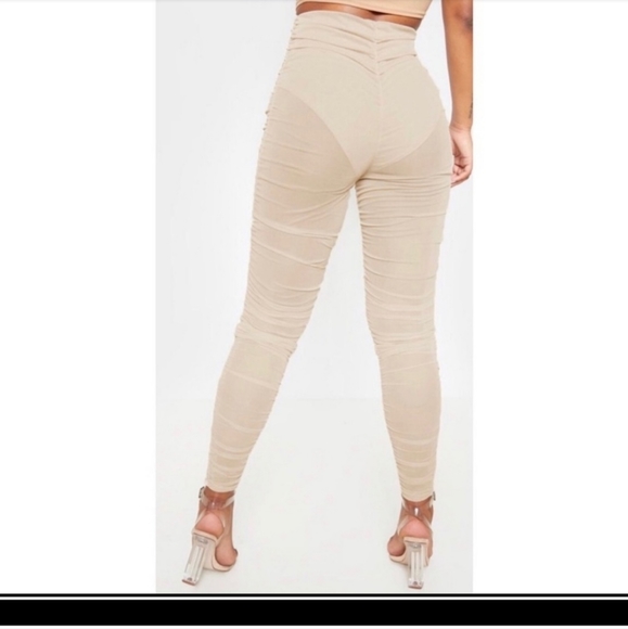 Pretty Little Thing Mesh Pants - Picture 2 of 2